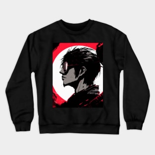 Samurai Japan ink art Crewneck Sweatshirt